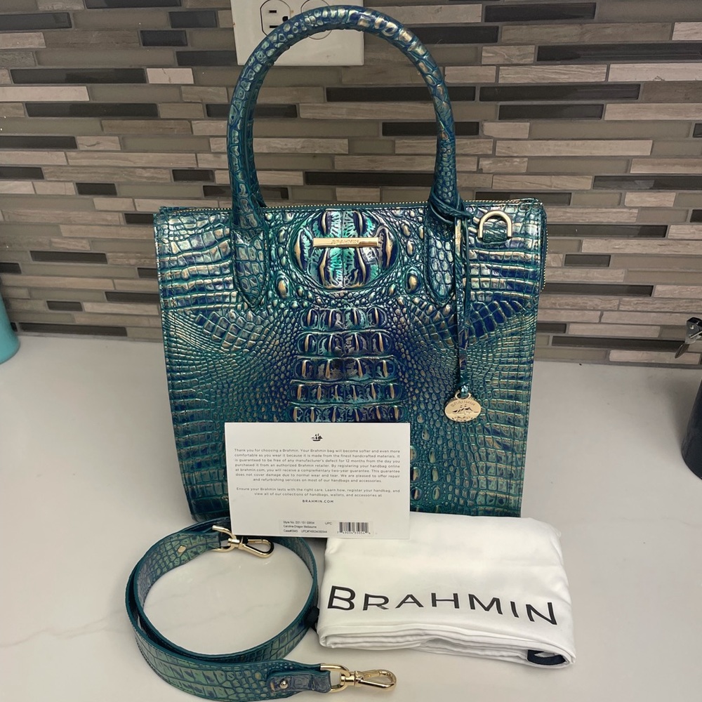 ❌SOLD❌ Brahmin Caroline Dragon Handbag